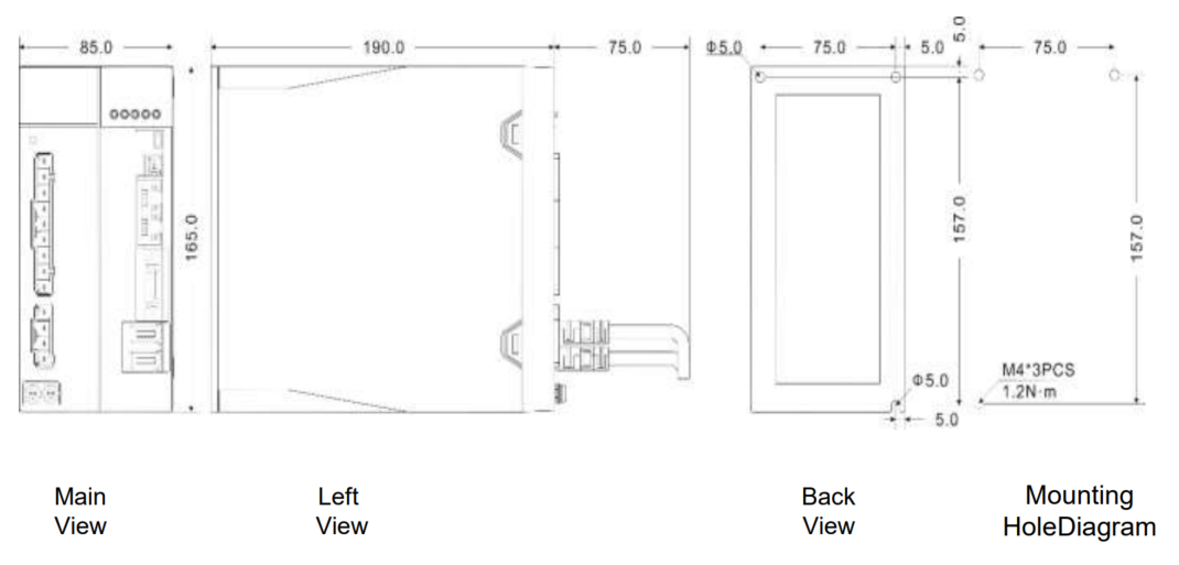 HR5 系列 AC 工业伺服驱动器