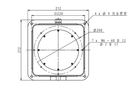 Single-Axis Azimuth Servo Turntable 20 · Gear Drive