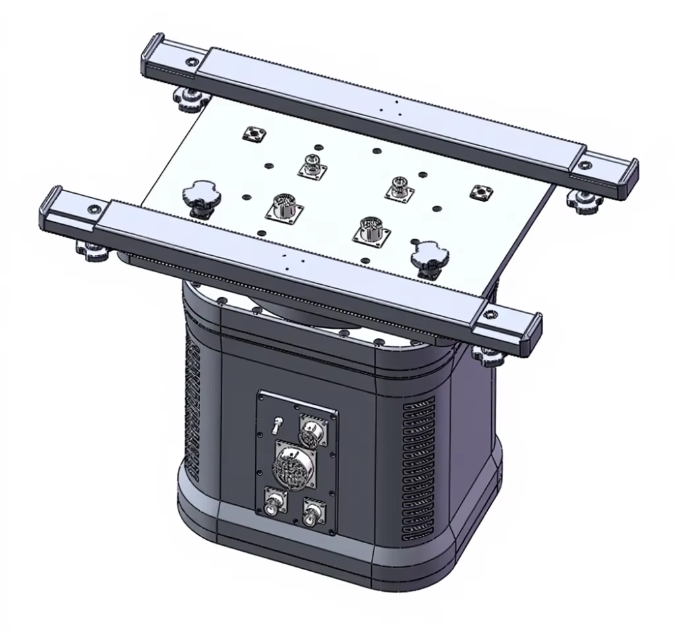 Single-Axis Search and Tracking Servo Pan-Tilt System